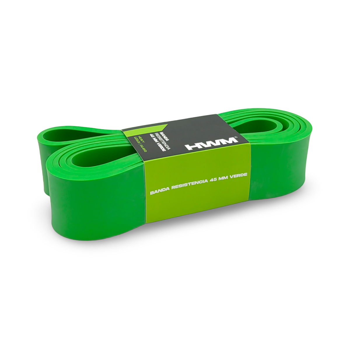 Banda de Resistencia Heavy 45mm 120Lbs Verde / HWM® — vista 3