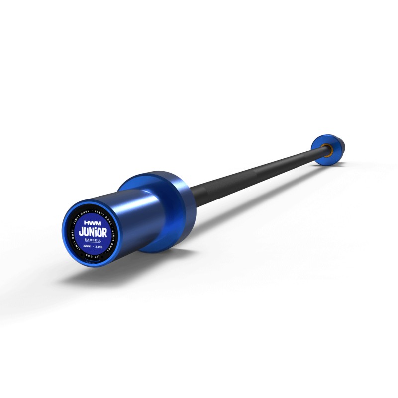 Barra Olímpica 2.2kg Junior Series (Azul) / HWM — vista 2