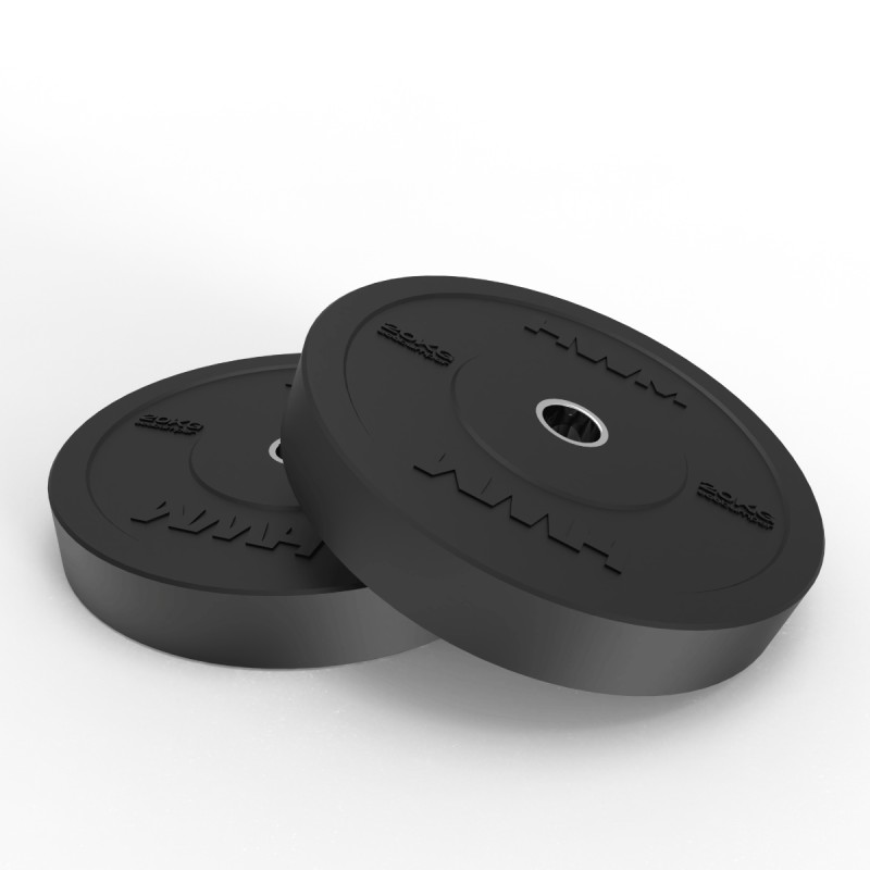 Par Bumper Plates Eco 20kg / HWM® — vista 2