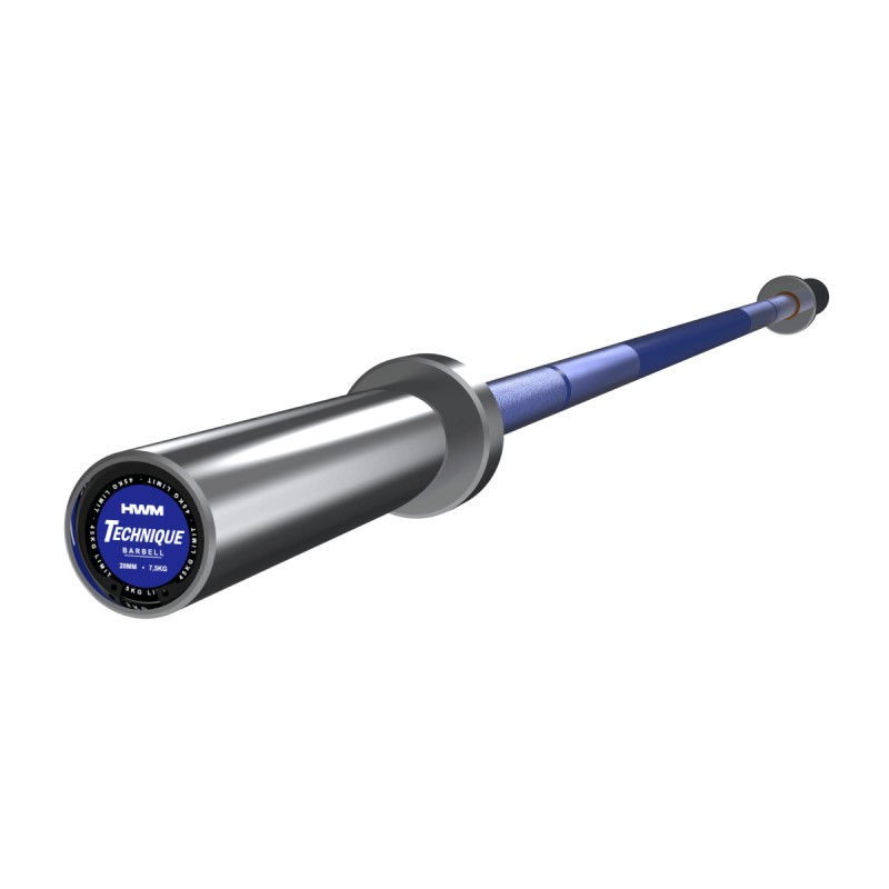 Barra Olímpica 7.5kg Blue Technique Series / HWM — vista 2