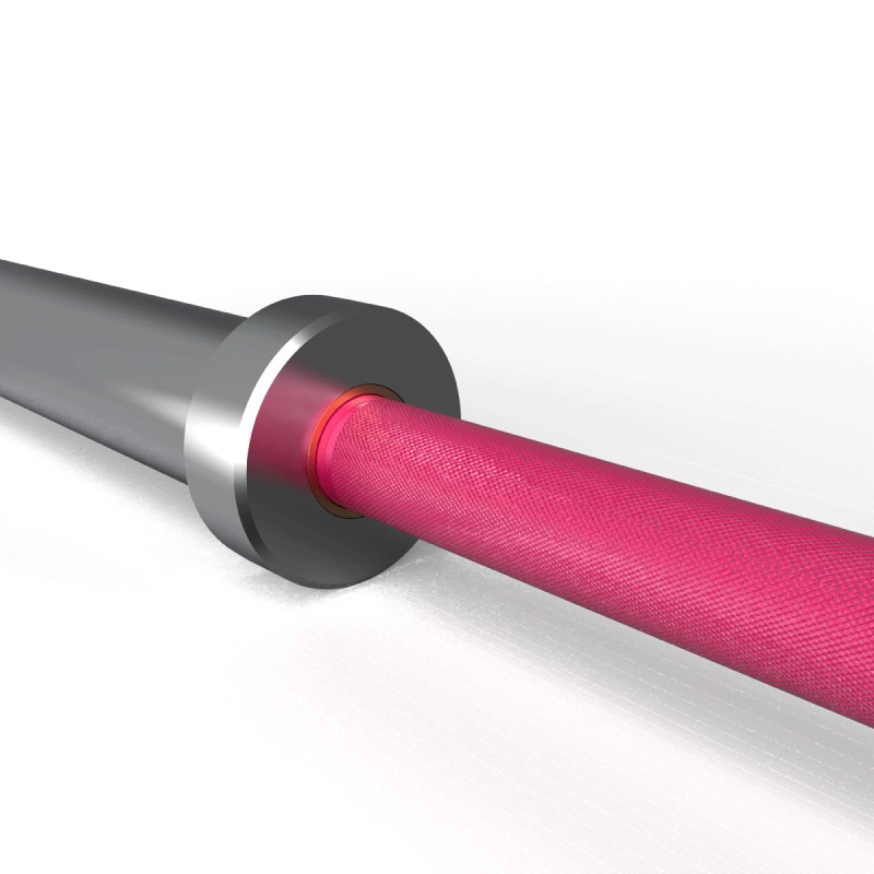 Barra Olímpica 7,5kg Pink Technique Series / HWM — vista 4