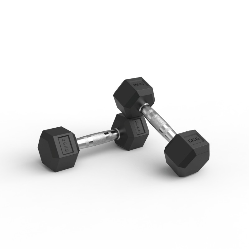 Par Mancuernas Hexagonales 2.5kg / HWM® — vista 2