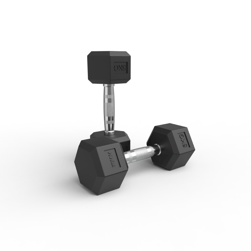 Par Mancuernas Hexagonales 5kg / HWM® — vista 3