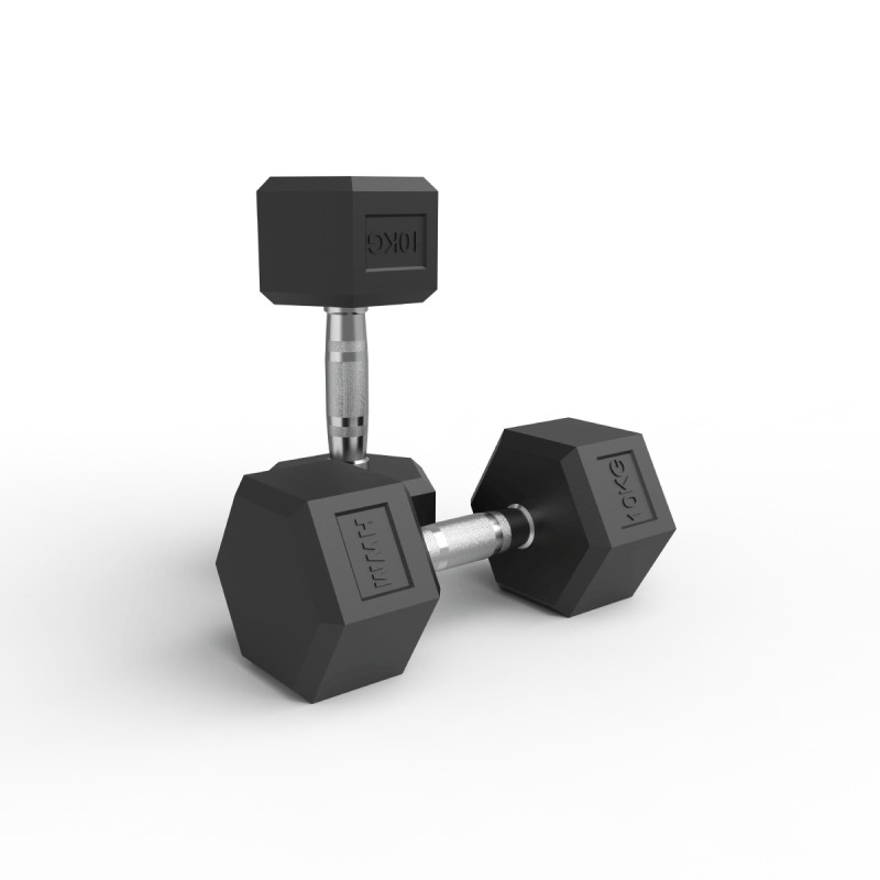 Par Mancuernas Hexagonales 10kg / HWM® — vista 3