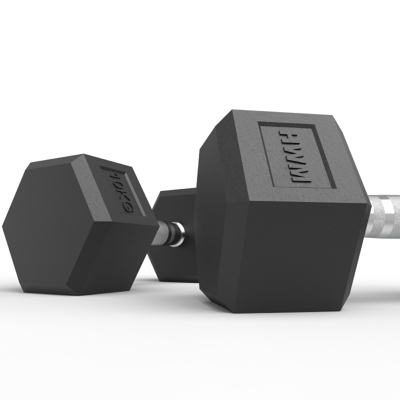 Par Mancuernas Hexagonales 10kg / HWM® — vista 5
