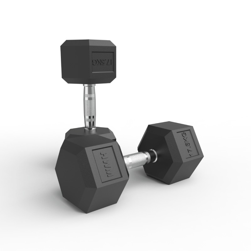 Par Mancuernas Hexagonales 17.5kg / HWM® — vista 3