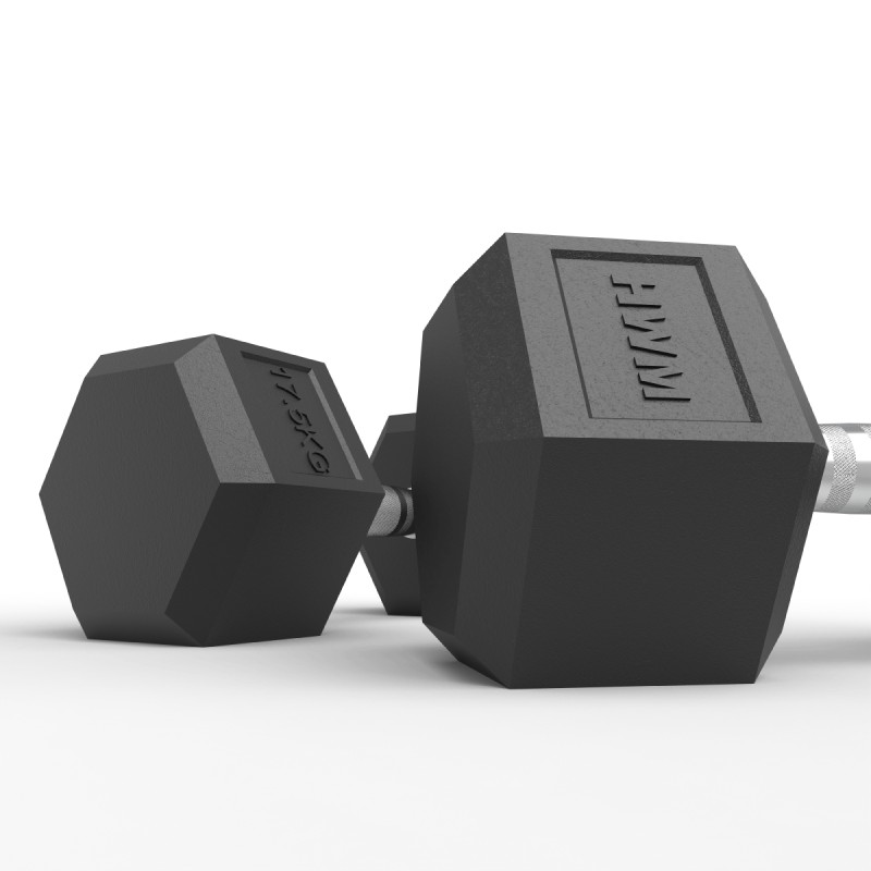 Par Mancuernas Hexagonales 17.5kg / HWM® — vista 5