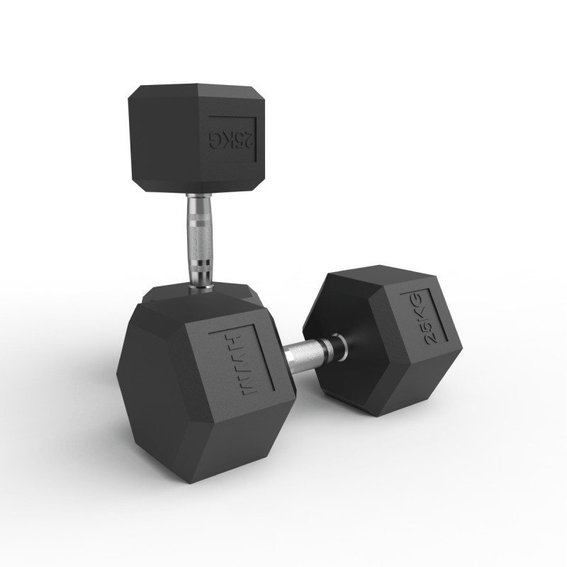 Par Mancuernas Hexagonales 25kg / HWM® — vista 3