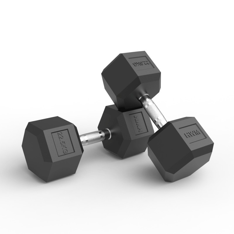 Par Mancuernas Hexagonales 22.5kg / HWM® — vista 2