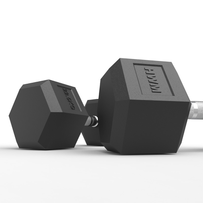 Par Mancuernas Hexagonales 22.5kg / HWM® — vista 5