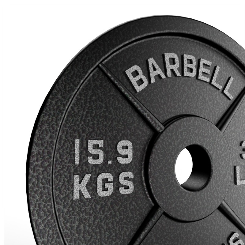 Par Discos Olímpicos 35lb / Barbell Standard — vista 4