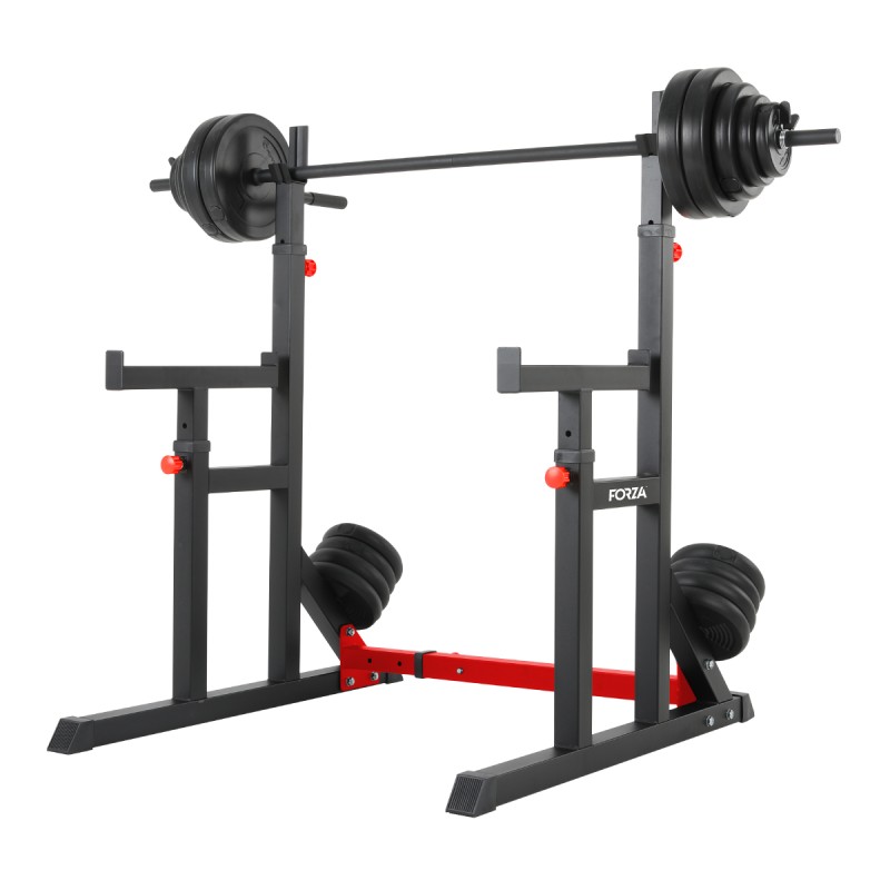 Squat Rack Ajustable Con Soporte De Fondos / Forza — vista 2