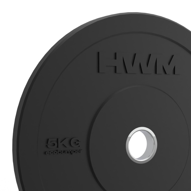 Par Bumper Plates Eco 5kg / HWM® — vista 3