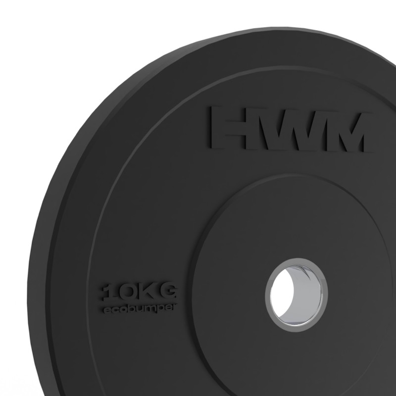Par Bumper Plates Eco 10kg / HWM® — vista 3