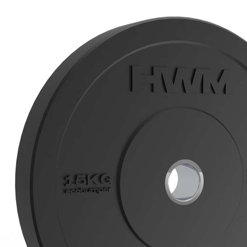 Par Bumper Plates Eco 15kg / HWM® — vista 3