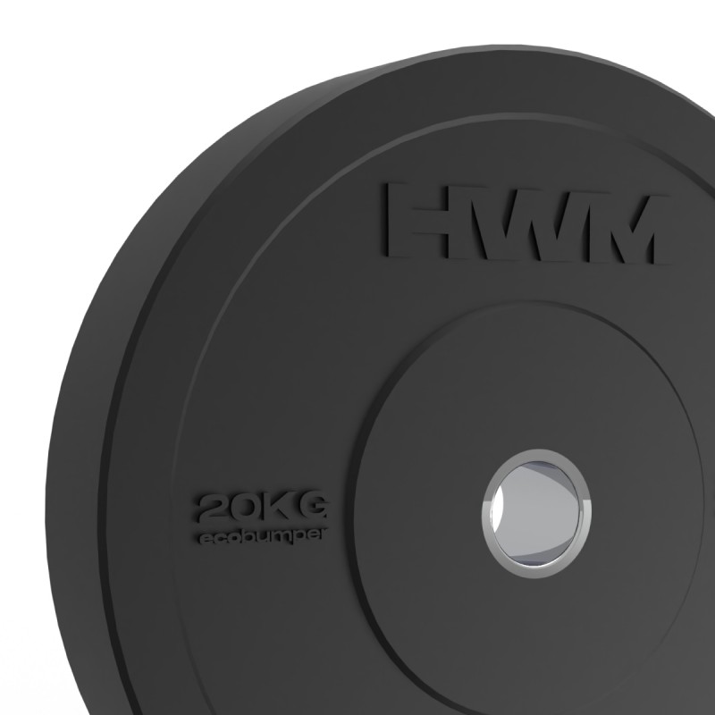 Par Bumper Plates Eco 20kg / HWM® — vista 3