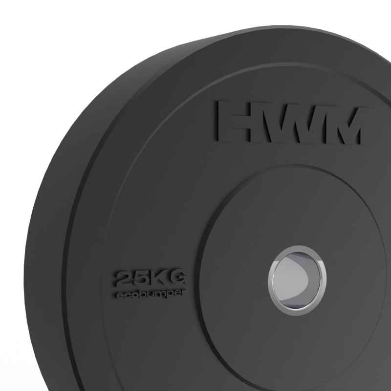 Par Bumper Plates Eco 25kg / HWM® — vista 3