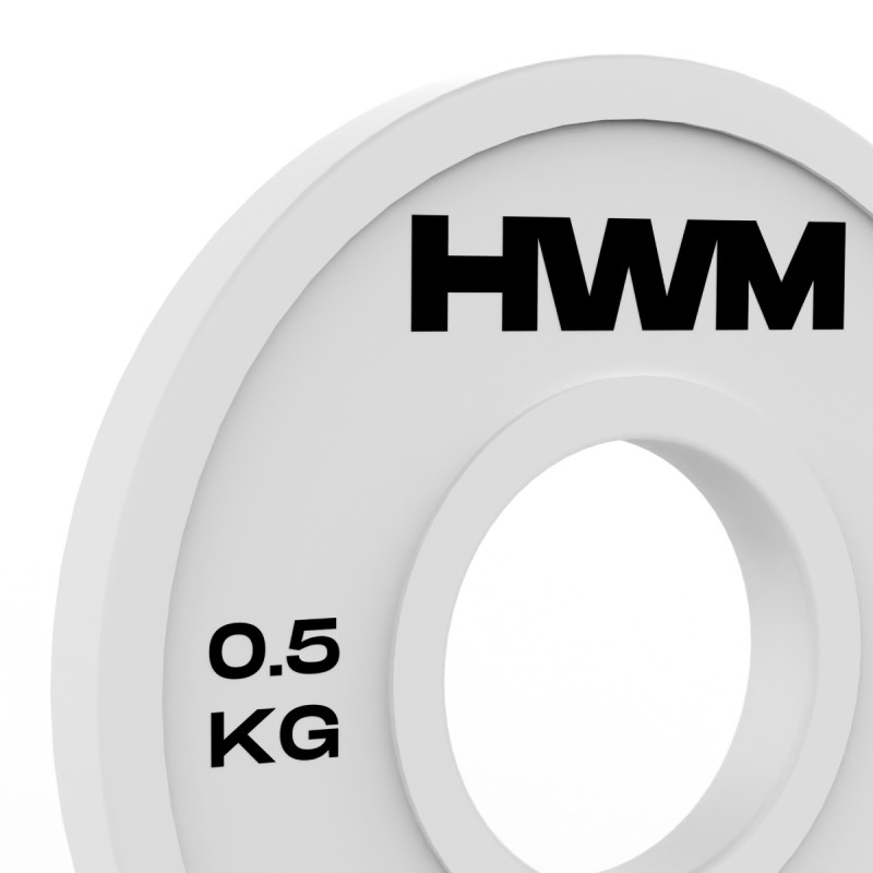 Par Discos Olímpicos Fraccionales 0.5kg / HWM® — vista 3