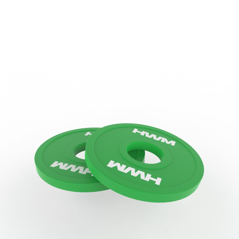 Par Discos Olímpicos Fraccionales 1.0kg / HWM® — vista 2