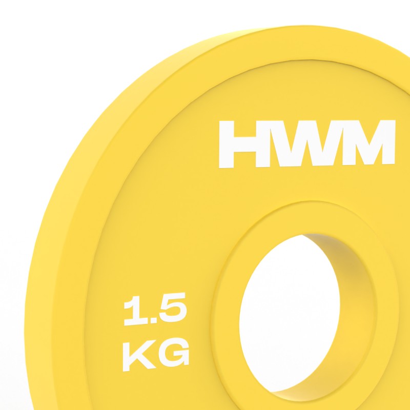 Par Discos Olímpicos Fraccionales 1.5kg / HWM® — vista 3
