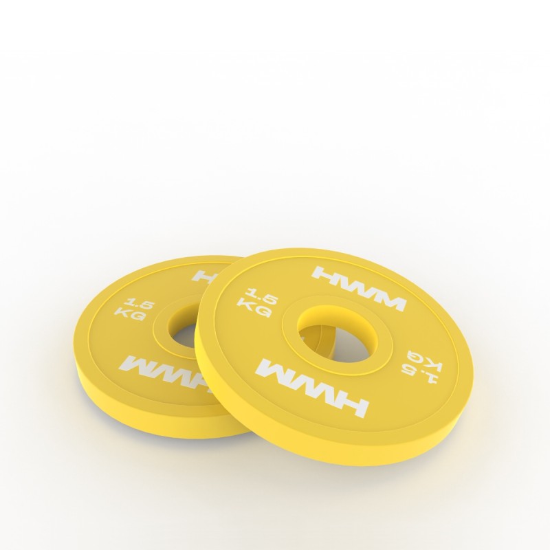 Par Discos Olímpicos Fraccionales 1.5kg / HWM® — vista 2