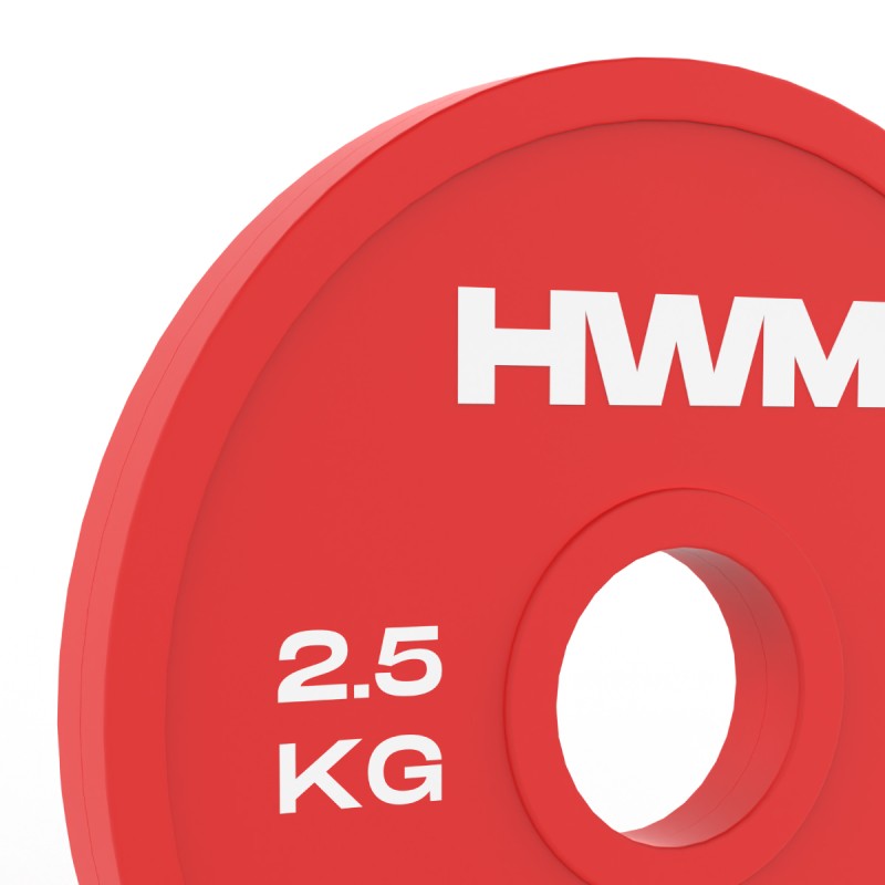 Par Discos Olímpicos Fraccionales 2.5kg / HWM® — vista 3