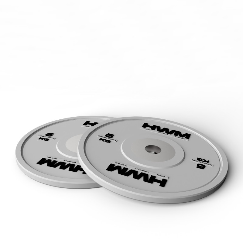 Par Bumper Plates Competición 5kg / HWM® — vista 2