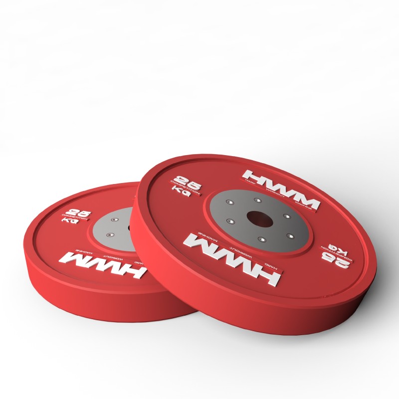 Par Bumper Plates Competición 25kg / HWM® — vista 2
