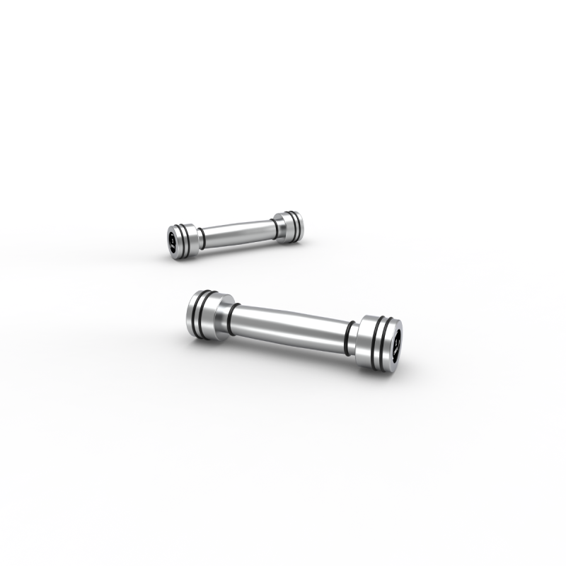 Par Mancuernas Hard Chrome 1kg / Obelix — vista 5