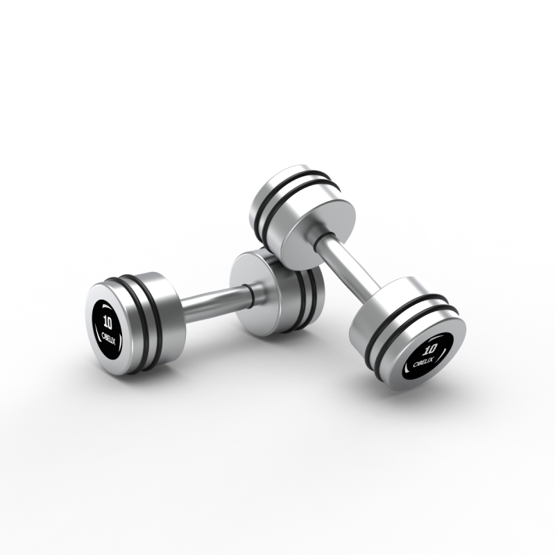 Par Mancuernas Hard Chrome 10kg / Obelix — vista 2