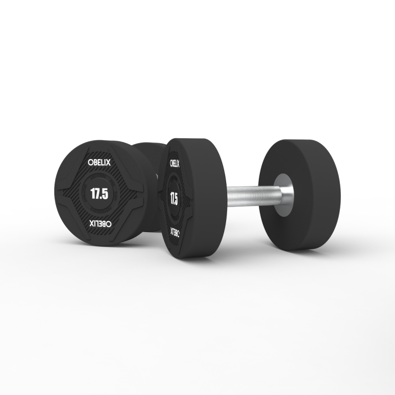 Par Mancuernas PU 17.5kg / Obelix® — vista 2