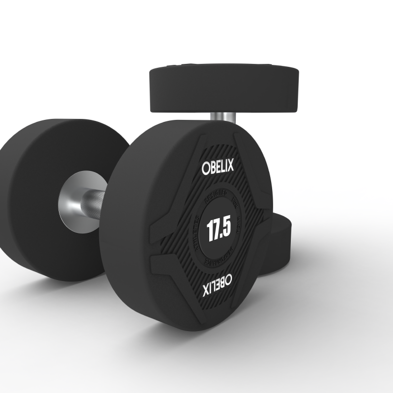 Par Mancuernas PU 17.5kg / Obelix® — vista 3