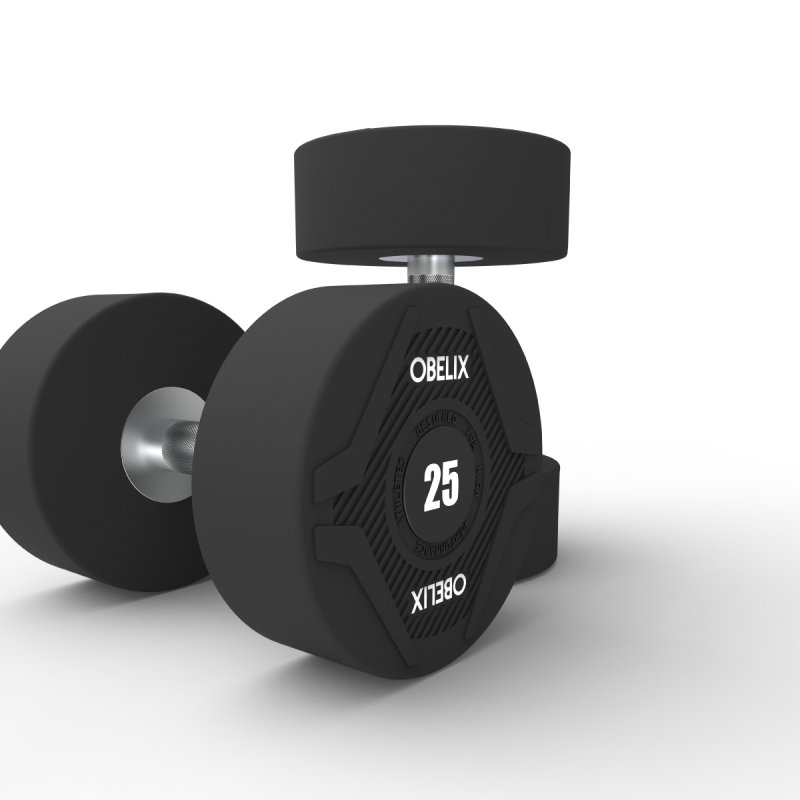 Par Mancuernas Pu 25kg / Obelix® — vista 3