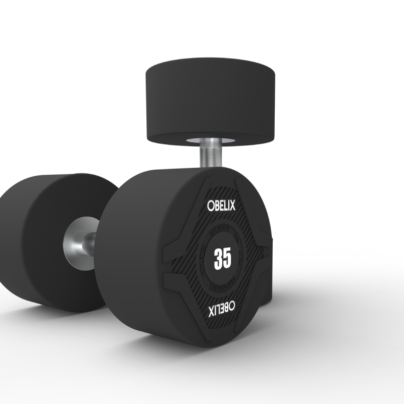 Par Mancuernas PU 35kg / Obelix® — vista 3