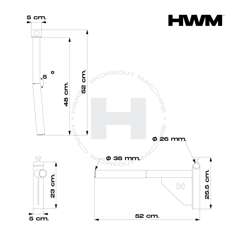 Soporte Para Fondos Accesorio Delta / HWM® — vista 6