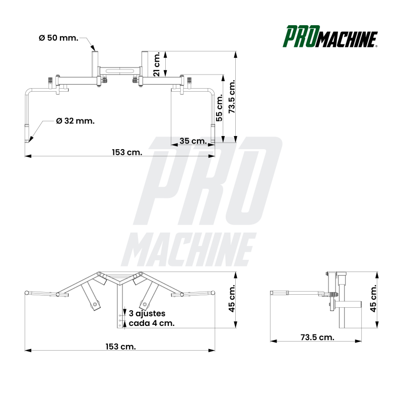 Pec Fly Accesorio Banco B814 / PROmachine — vista 6