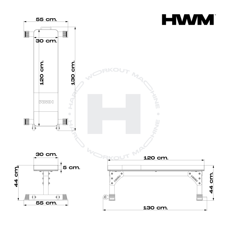 Banco Plano Delta / HWM® — vista 6