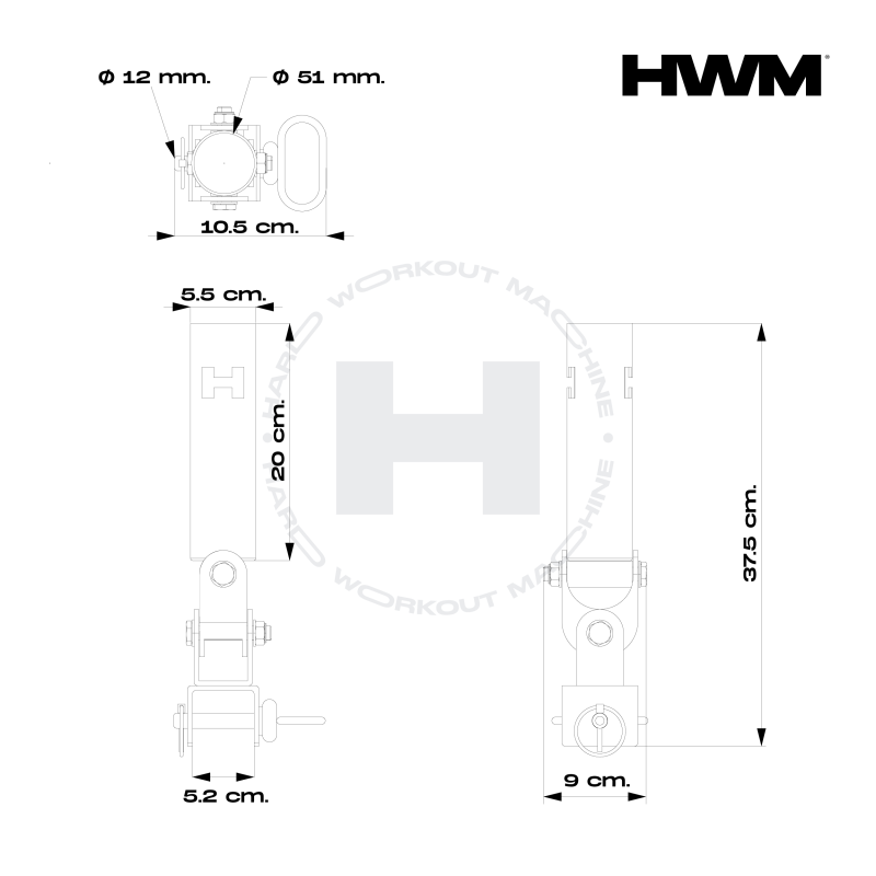 Landmine 1.0 Accesorio Delta / HWM® — vista 6