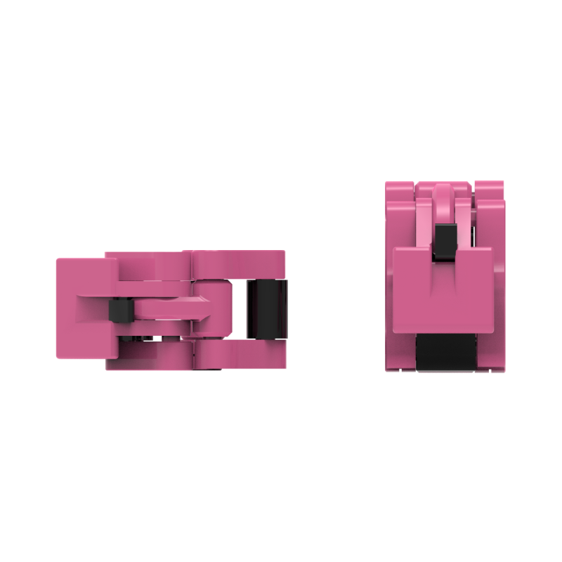 Par Collarines Olímpicos de PVC 50mm Rosado / HWM® — vista 2