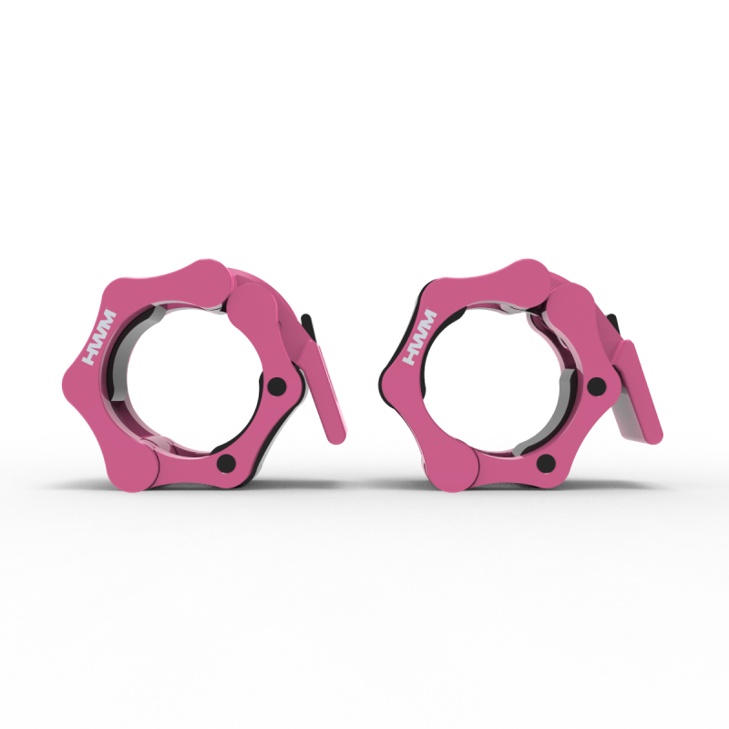Par Collarines Olímpicos de PVC 50mm Rosado / HWM® — vista 4