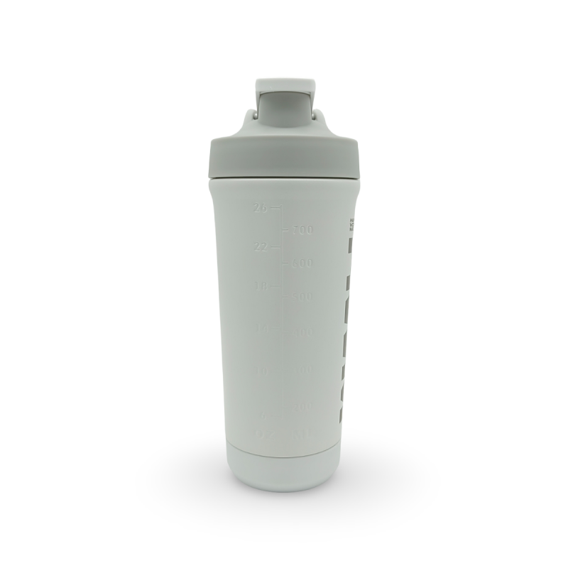 Botella Shaker Acero Inoxidable 800ml Blanco / HWM® — vista 4