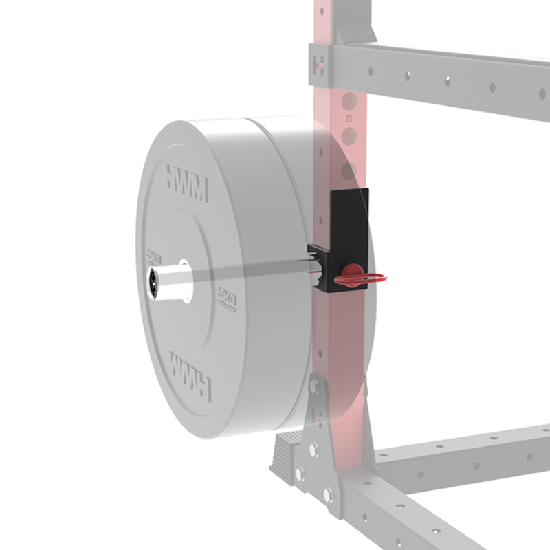 Par Soportes de Discos Olímpicos Accesorio Alpha / HWM® — vista 2