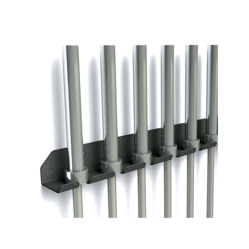 Rack de Almacenamiento Barra Olímpica 10pcs Vertical de Muro / HWM® — vista 2
