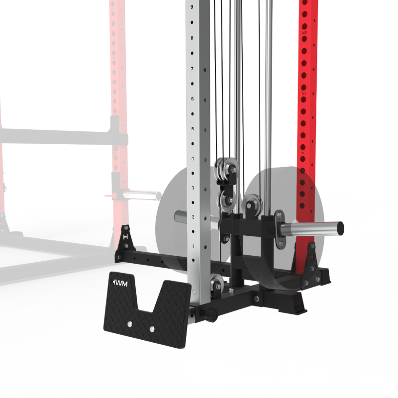 Polea Lateral Dual Accesorio Alpha / HWM® — vista 4
