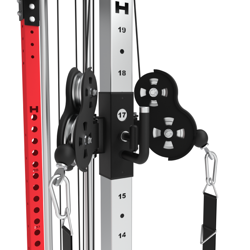Polea Lateral Dual Accesorio Alpha / HWM® — vista 5