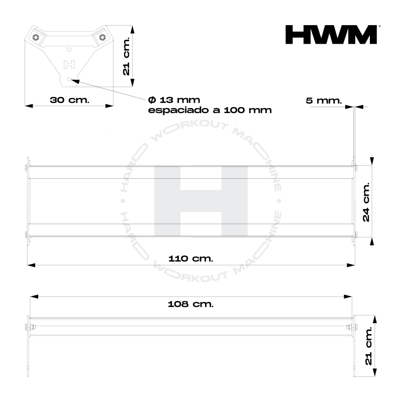 Rack Organizador de Balones Accesorio Alpha / HWM® — vista 6