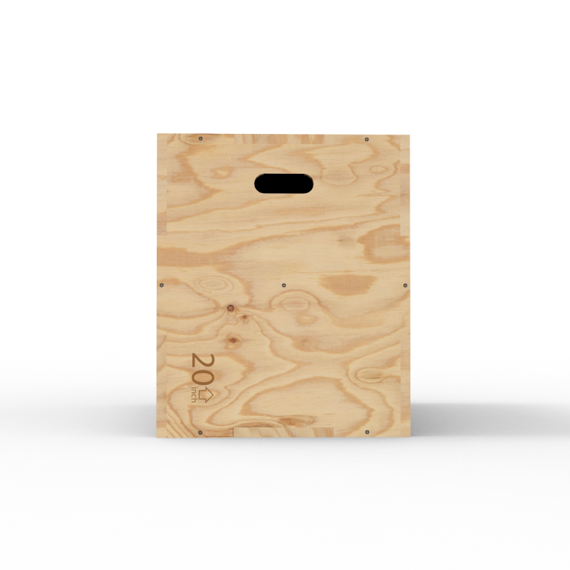 Cajón Pliométrico de Madera 3 en 1 (75x50x60cm) / HWM® — vista 3
