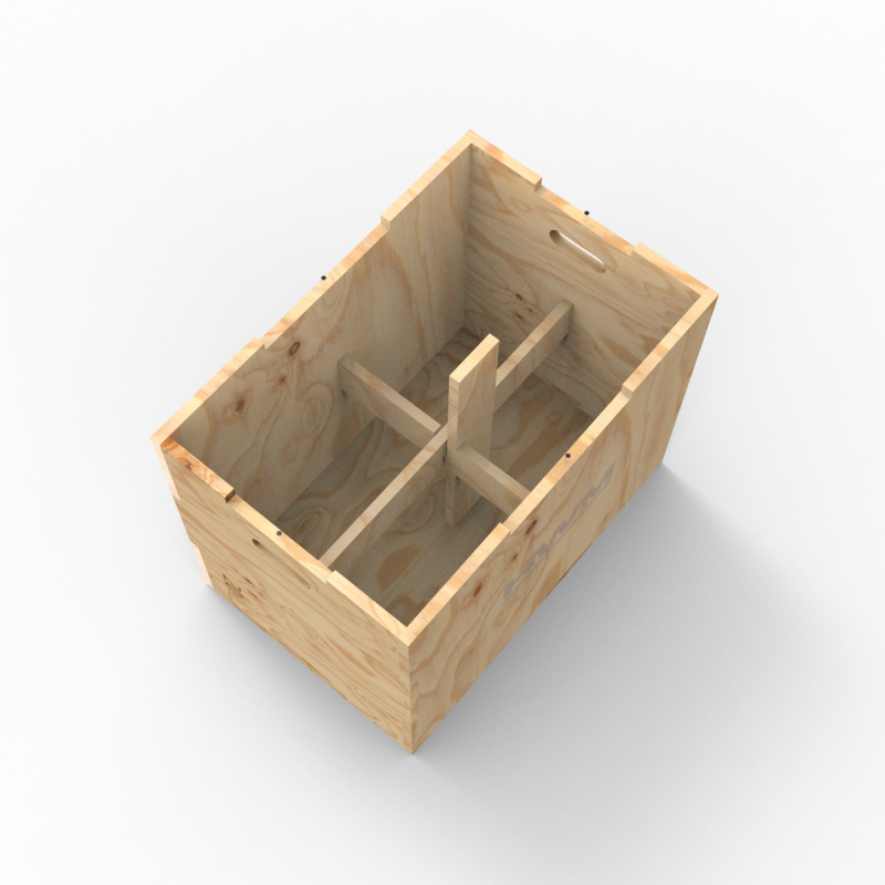 Cajón Pliométrico de Madera 3 en 1 (75x50x60cm) / HWM® — vista 5