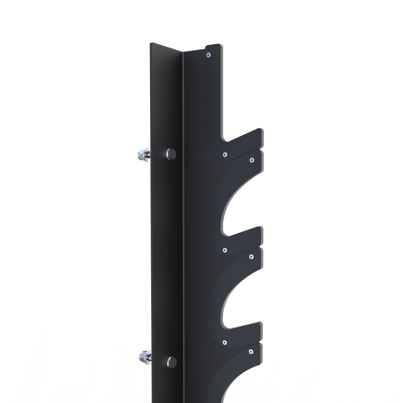 Rack de Almacenamiento Barra Olímpica 8pcs Horizontal de Muro / HWM® — vista 5