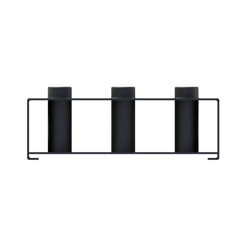 Rack de Almacenamiento Barra Olímpica 9pcs de Suelo / HWM® — vista 2